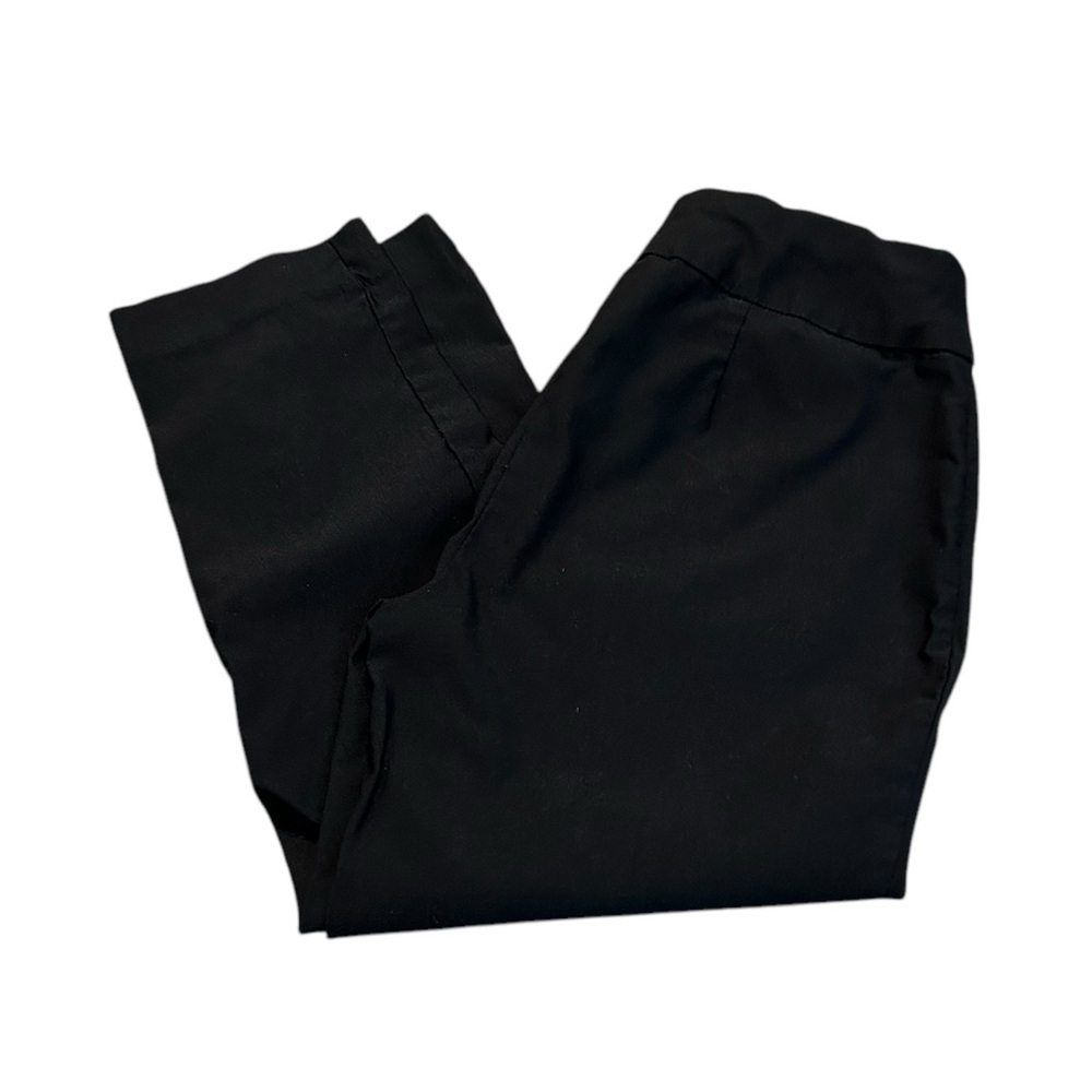 CHICO’S black so slimming crop pants